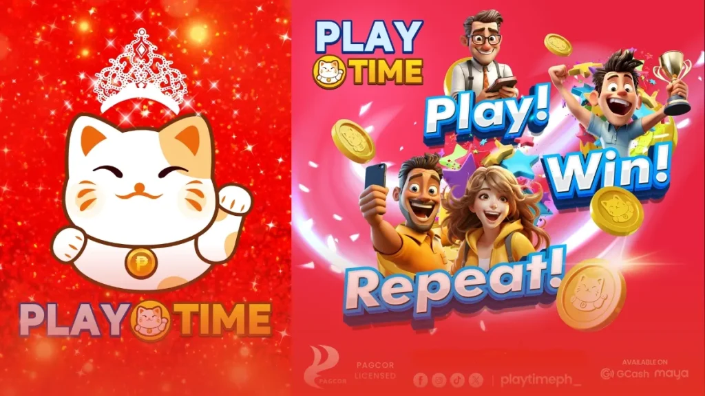 PlayTime Casino PH online gaming banner for Filipino players