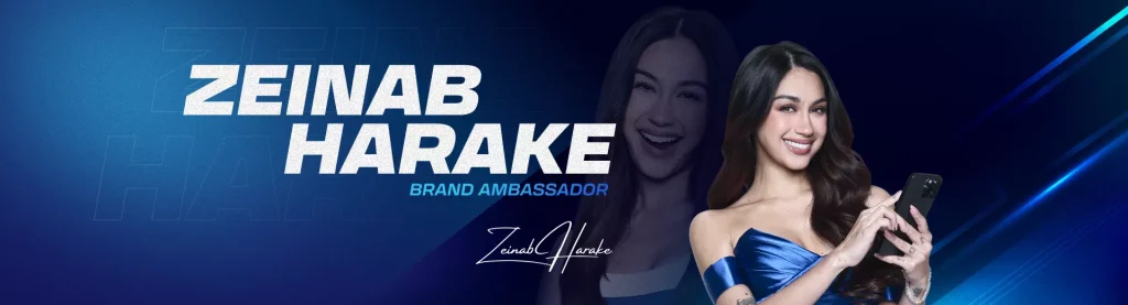 Zeinab Harake OKBet ambassador for Filipino players